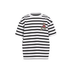 Футболка GUESS, размер 12 лет, белый/черный
