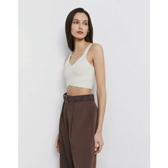 Топ Gloria Jeans GJ BLACK, размер XS (38-40), молочный