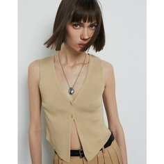 Жилет Gloria Jeans GJ BLACK, размер L (48-50), бежевый