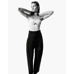 Брюки классические Gloria Jeans GJ BLACK, размер 36/158, чёрный