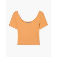Кроп-топ Gloria Jeans, размер XS (38-40), персиковый