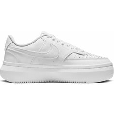 Кеды NIKE Nike Court Vision Alta Leather, полнота F (EU)/ на среднюю стопу, размер 8,5 US, белый