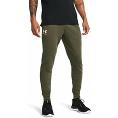 Брюки спортивные Under Armour Rival Terry, размер XXL, зеленый