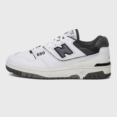 Кроссовки New Balance 550, размер 8,5 US / 42 EU, темно-серый/белый