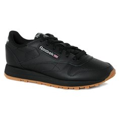 Кроссовки Reebok Reebok CLASSIC LEATHER, размер 37, чёрный