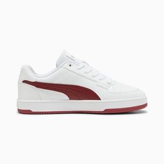 Кеды PUMA Caven 2.0, размер 10,5 UK, PUMA White/Intense Red/PUMA Gold