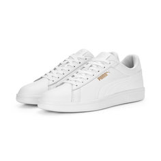 Кеды PUMA Smash 3.0 L Jr, размер 4,5 UK, белый/золотой