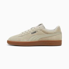 Кеды PUMA Smash 3.0 Sneakers, размер 8 UK, бежевый