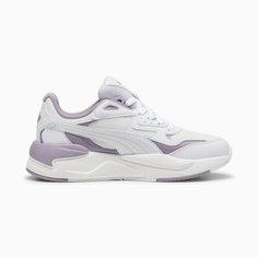 Кроссовки PUMA X-Ray Speed Trainers, размер 5 UK, Feather Gray-Silver Mist-Pale Plum