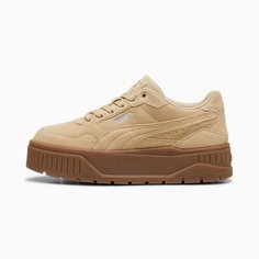 Кеды PUMA Karmen II Idol Suede, размер 6,5 UK, темно-бежевый