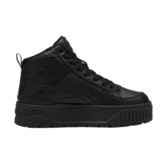 Кеды PUMA Karmen II Mid, размер 5,5 UK, чeрный