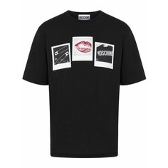 Футболка MOSCHINO, размер XL, черный