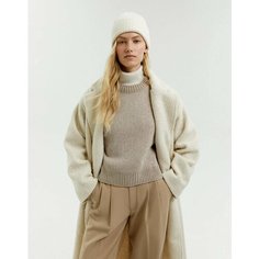 Шапка бини Gloria Jeans, размер 54-56см, молочный