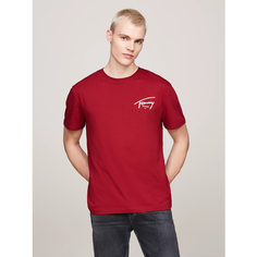 Футболка Tommy Jeans, размер XXL, красный