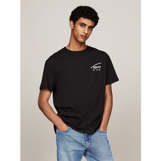 Футболка Tommy Jeans, размер XXL, черный