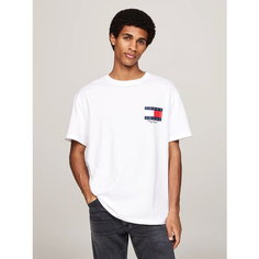 Футболка Tommy Jeans, размер L, белый