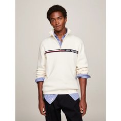 Джемпер TOMMY HILFIGER, размер XL, , белый