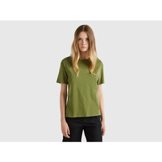 Футболка UNITED COLORS OF BENETTON, размер M, хаки