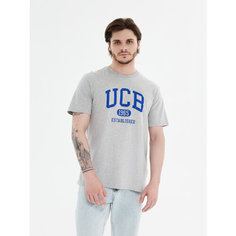 Футболка UNITED COLORS OF BENETTON, размер L, серый 904