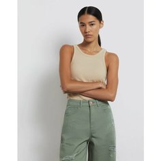 Майка Gloria Jeans, размер XS (38-40), бежевый