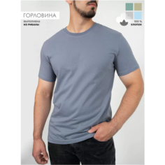 Футболка Чебоксарский Трикотаж, размер 2XL, рост 170-176 см, серый