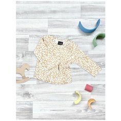 Футболка Mjolk, размер 68, sand leopard