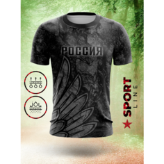 Футболка Evofox, размер L, серый, черный