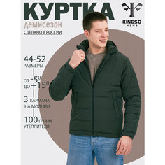 Ветровка , размер XXL, темно-зеленый Kingso Mens