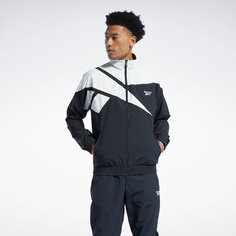 Куртка спортивная Reebok CL F FR TRACKTOP, размер XL, черный