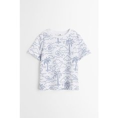 Футболка H&M, размер 130/140, синий
