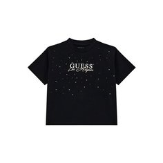 Футболка GUESS, размер 12 лет, черный