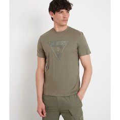 Футболка GUESS, размер L, зелeный