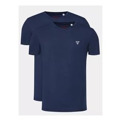Футболка GUESS, 2 шт., размер S, D780 GONE WILD BLUE