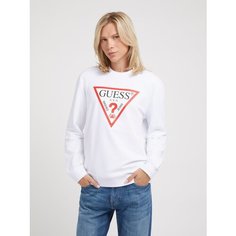 Свитшот GUESS, размер L, , белый