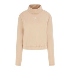 Толстовка GUESS, размер XL, , бежевый/коричневый