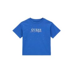 Футболка GUESS, размер 10 лет, синий