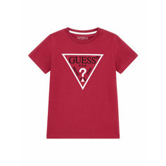 Футболка GUESS, размер 12 лет, красный