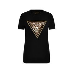 Футболка GUESS, размер S, черный