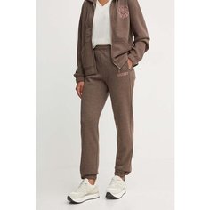 Брюки GUESS, размер M, коричневый
