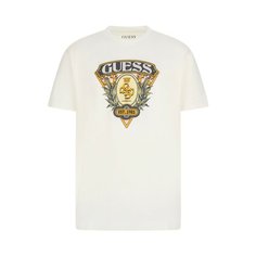 Футболка GUESS, размер XXL, белый