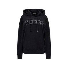 Толстовка GUESS, размер XS, , черный