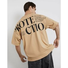 Футболка Gloria Jeans, размер S (44-46), бежевый