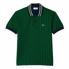 Поло LACOSTE, размер S, зеленый