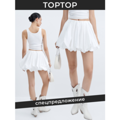 Юбка TOPTOP, размер L, белый