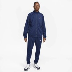 Костюм спортивный NIKE, размер S, темно-синий