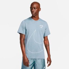 Футболка спортивная NIKE, размер XS, голубой
