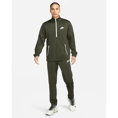 Костюм спортивный NIKE, размер 3XL, темно-зеленый