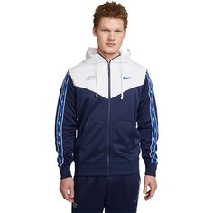 Толстовка спортивная NIKE Repeat Full-Zip Hoodie, размер L, , темно-синий