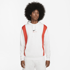 Худи NIKE, размер L, , summit white/summit white/light crimson
