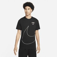 Футболка NIKE, размер M, черный